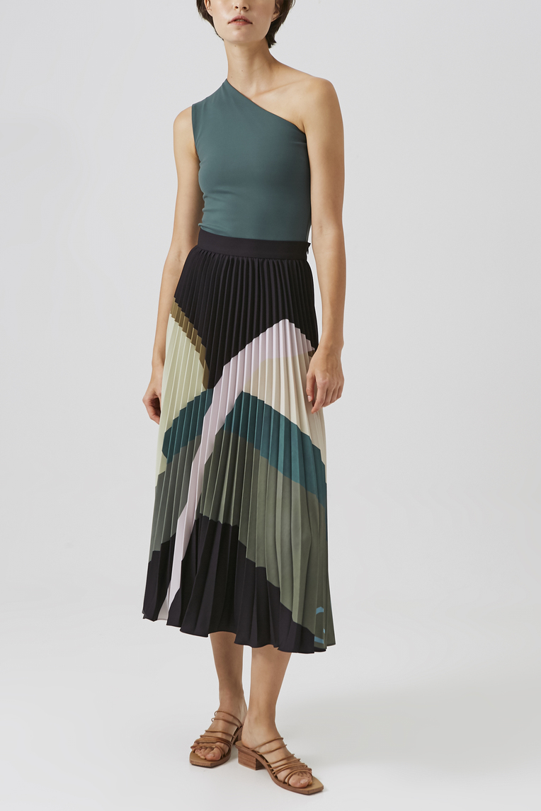 One-Shoulder Jersey Top 