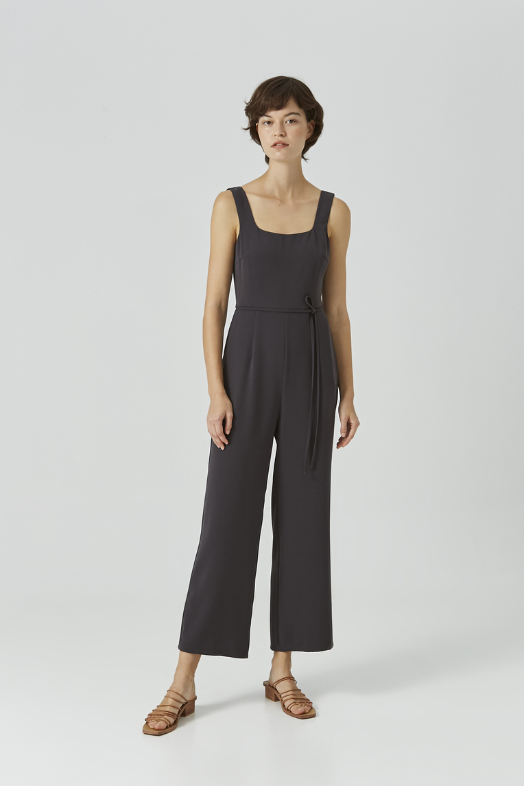 Square-Neck Jumpsuit