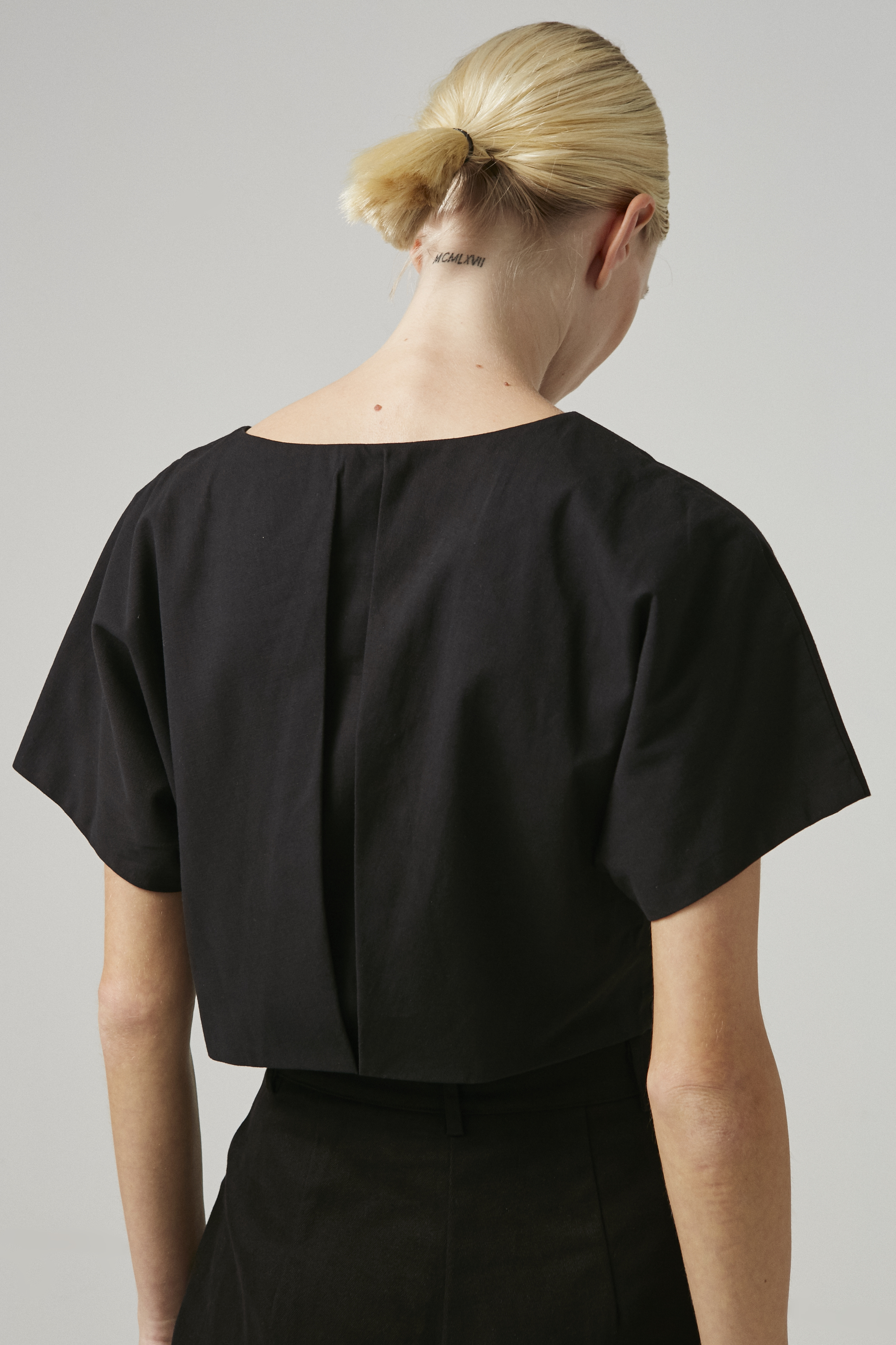 Cotton Stretch Full-Length Pants