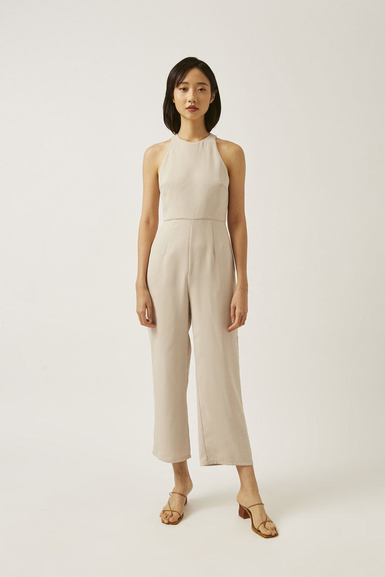 Crepe Longline Jumpsuit