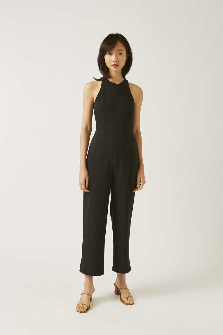 Crepe Longline Jumpsuit