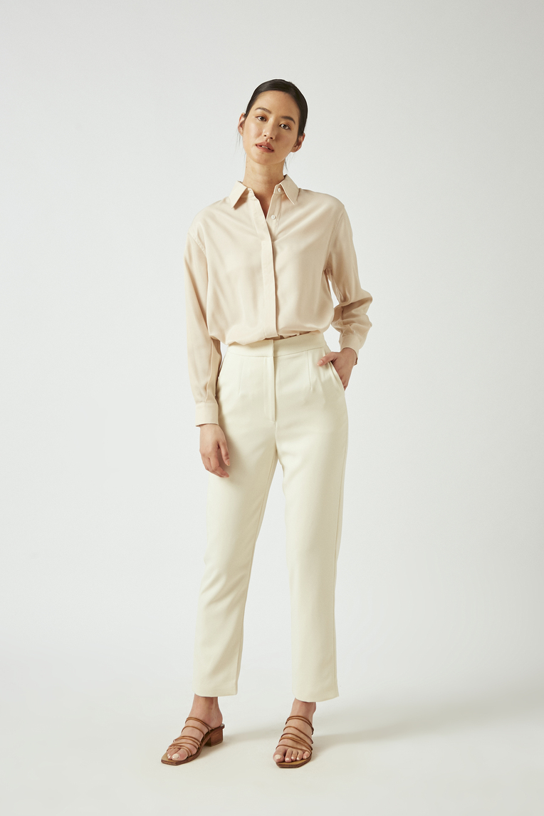 Button-Down Rayon Shirt