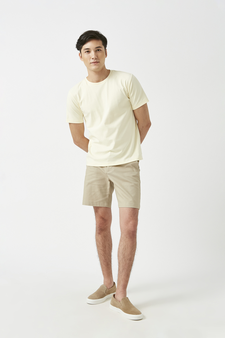 Relaxed Fit Cotton Bermuda Shorts