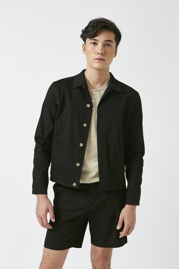 Relaxed Fit Cotton Bermuda Shorts