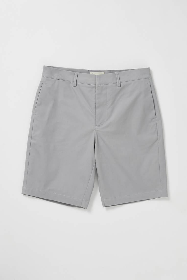Slim Fit Cotton Bermuda Shorts