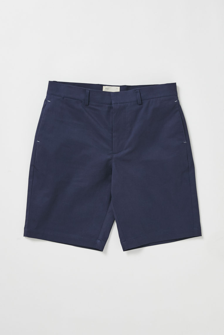 Slim Fit Cotton Bermuda Shorts