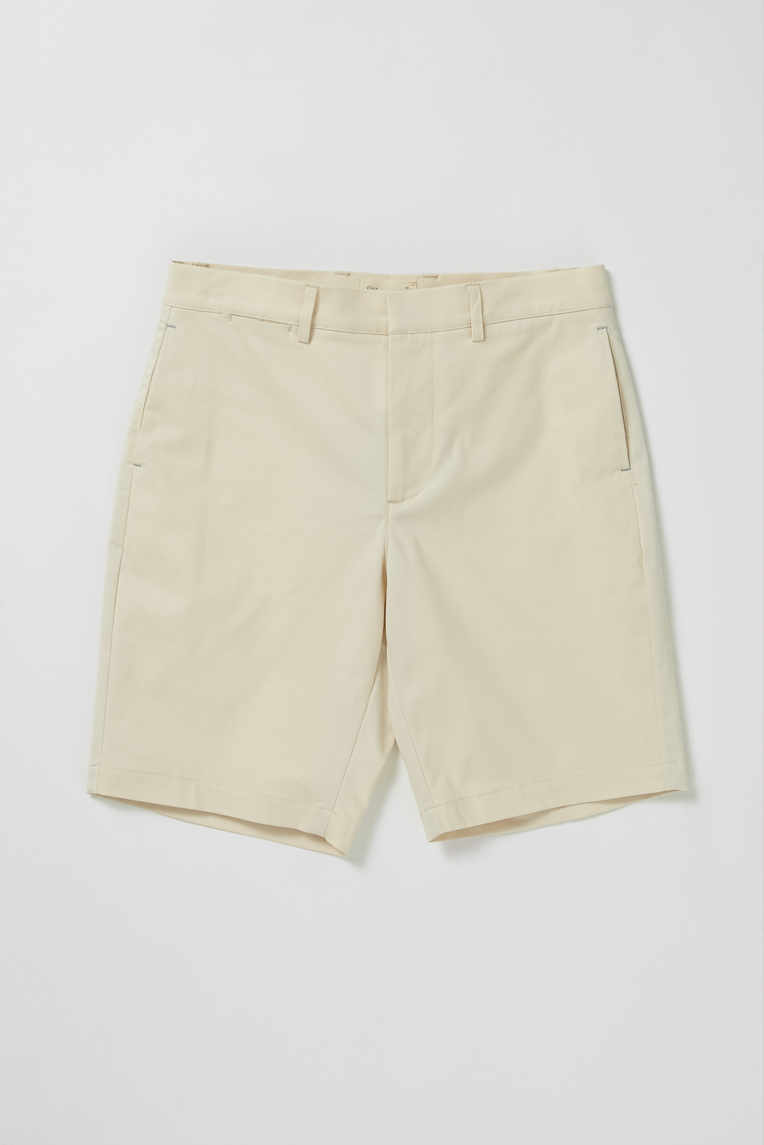 Slim Fit Cotton Bermuda Shorts
