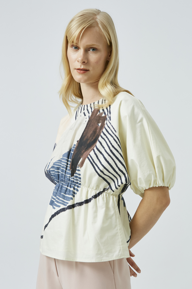 Valley Balloon Sleeve Blouse