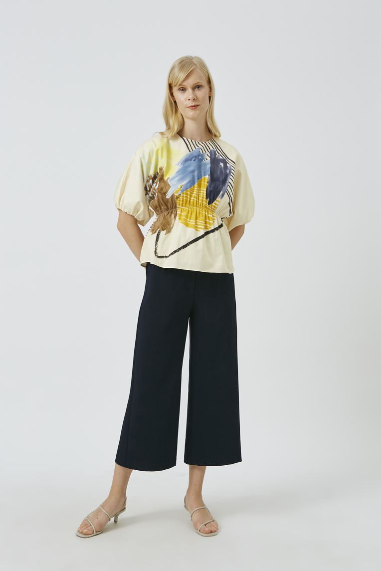 Valley Balloon Sleeve Blouse