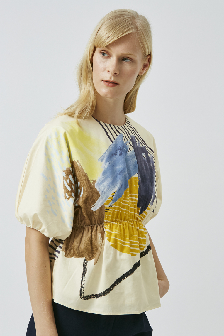 Valley Balloon Sleeve Blouse