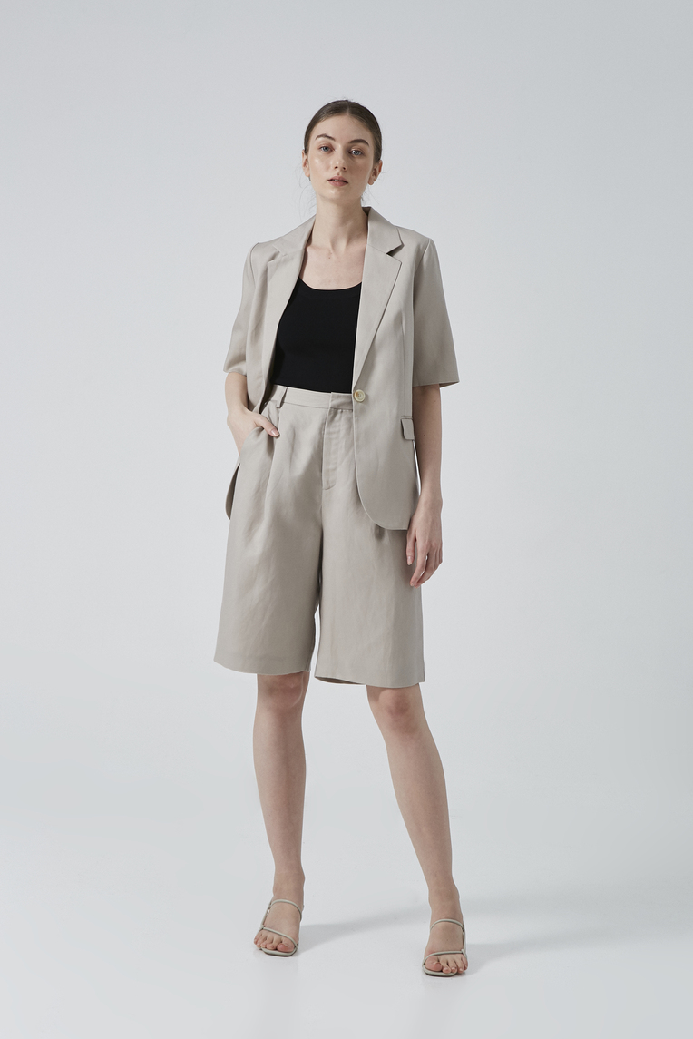 Longline Viscose Shorts