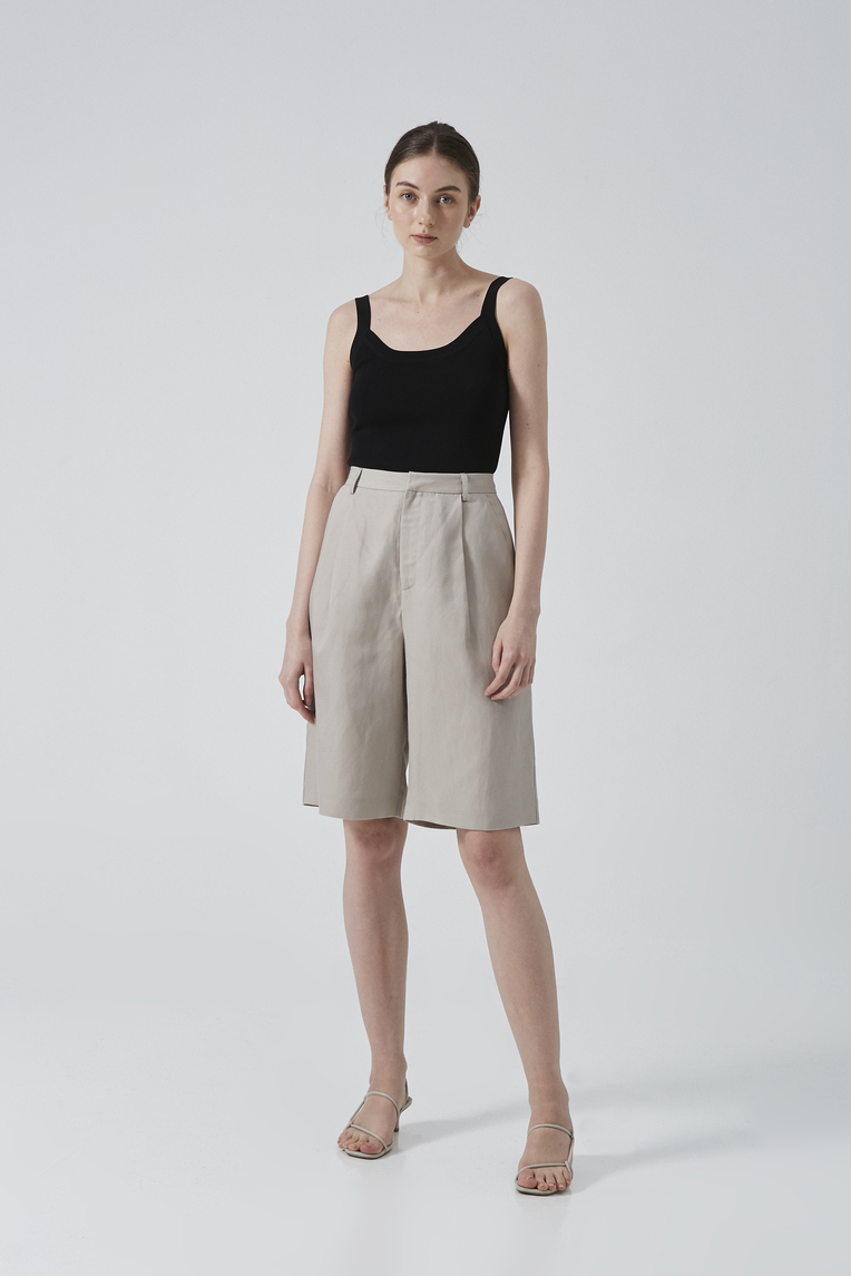 Longline Viscose Shorts