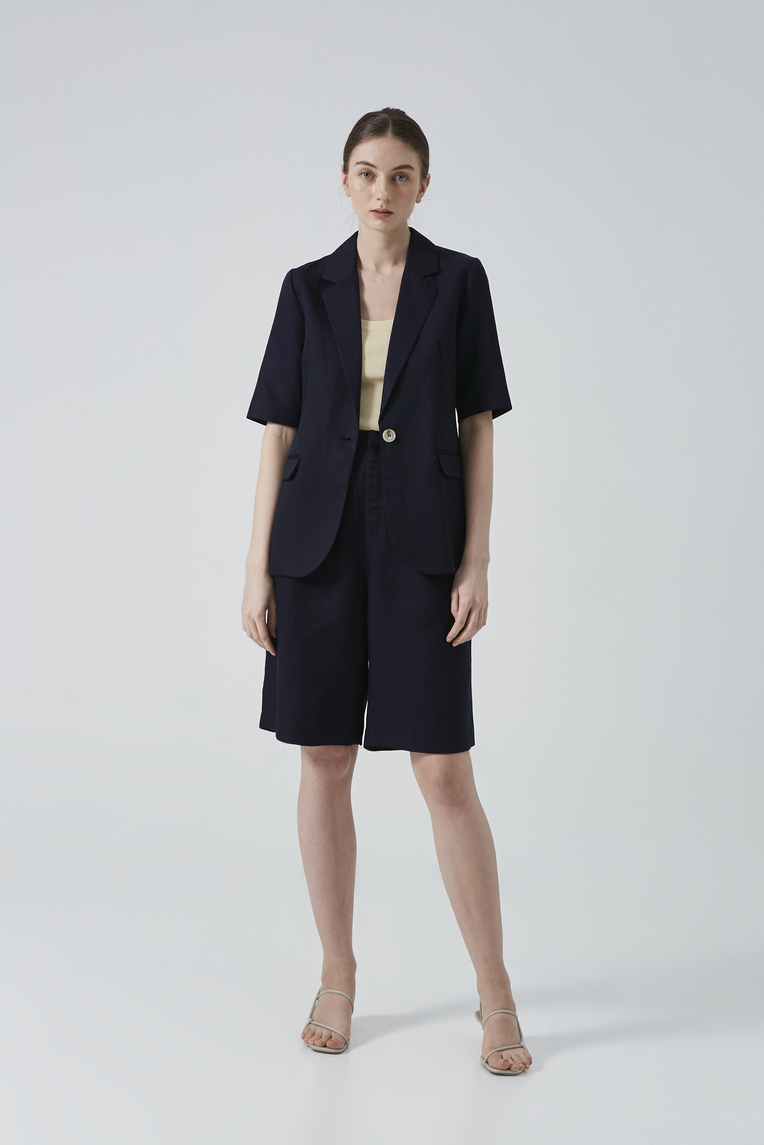 Longline Viscose Shorts