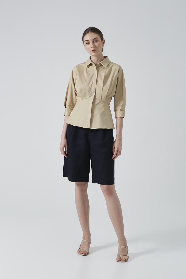 Longline Viscose Shorts