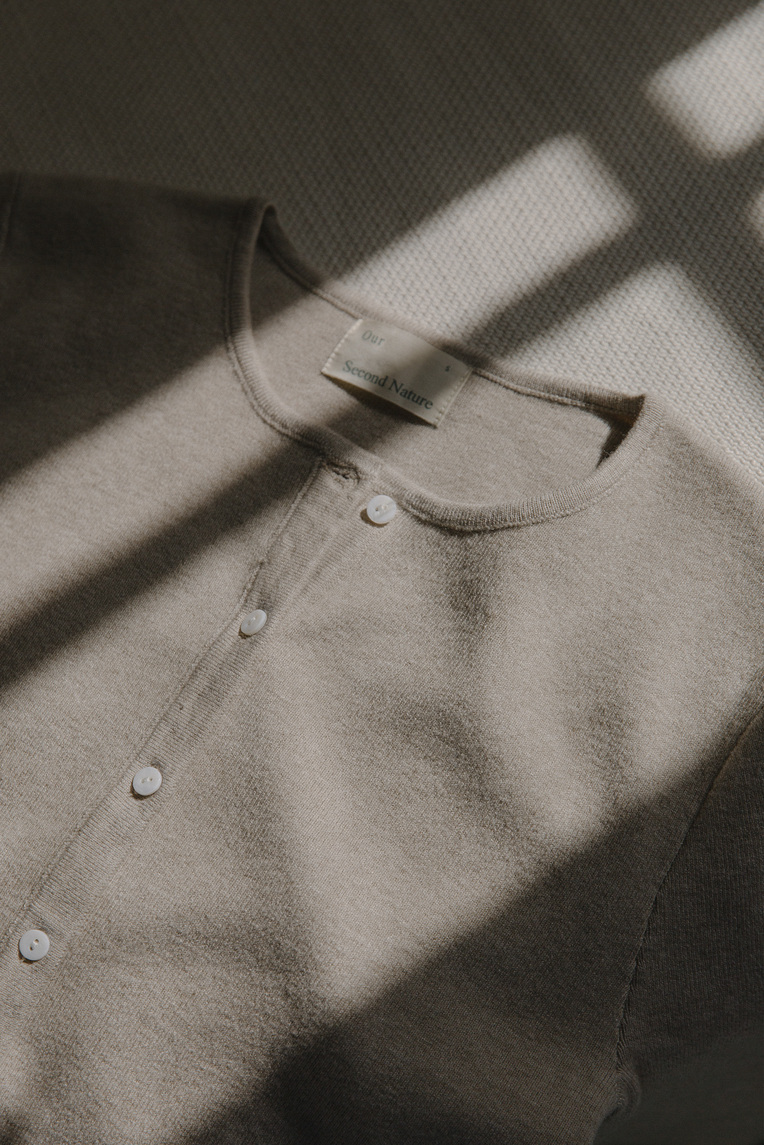 Button Knit Cardigan