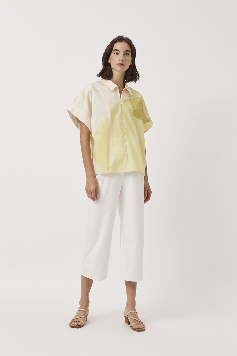 A Place To Be Relaxed Collared Shirt 