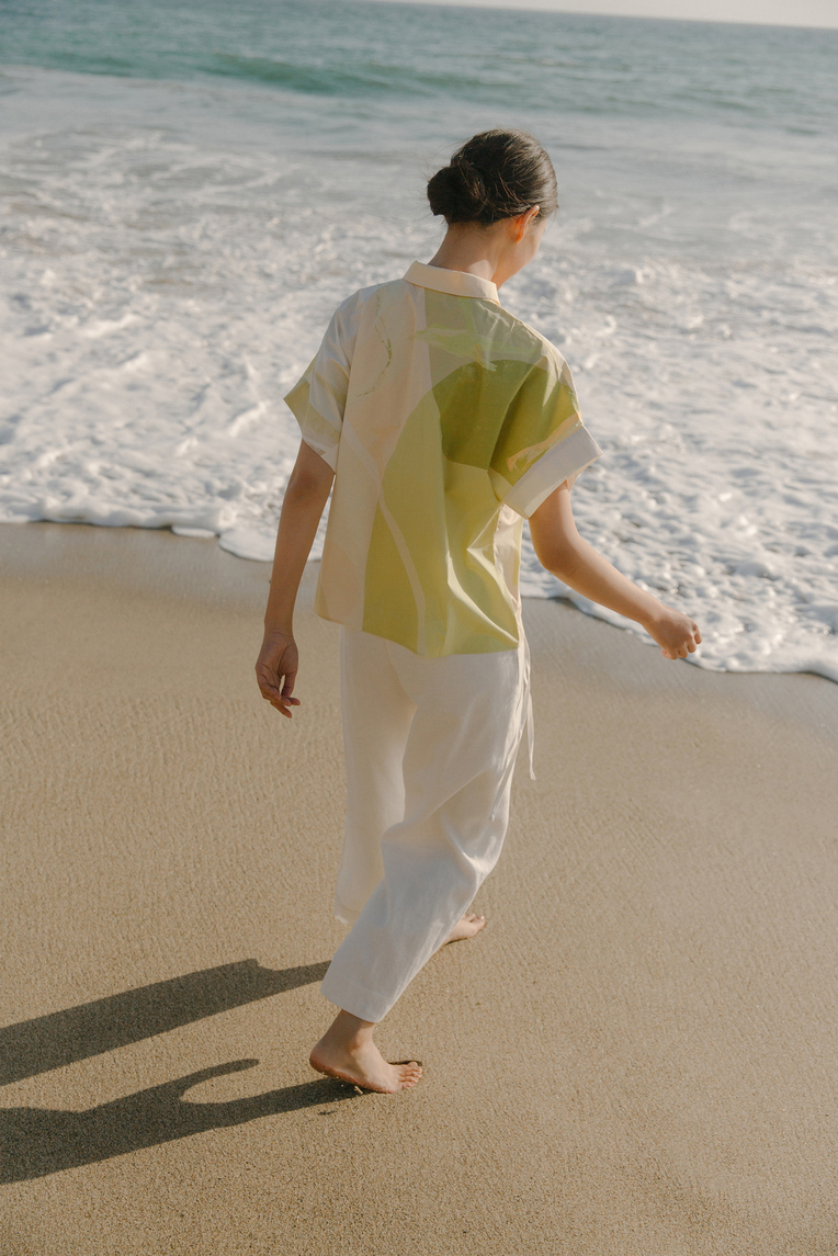 A Place To Be Relaxed Collared Shirt 