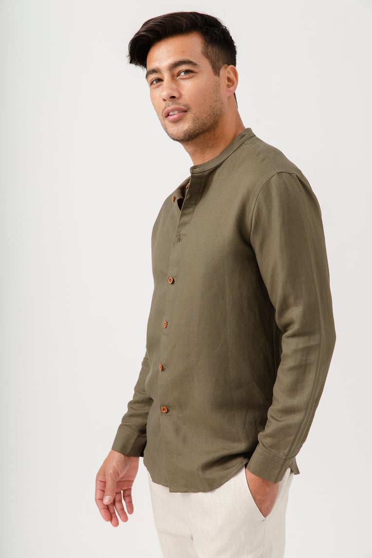 Linen Long Sleeve Shirt