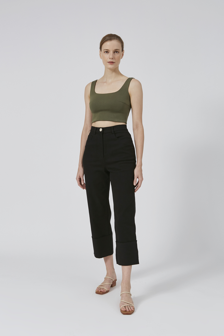 Jersey Crop Top 