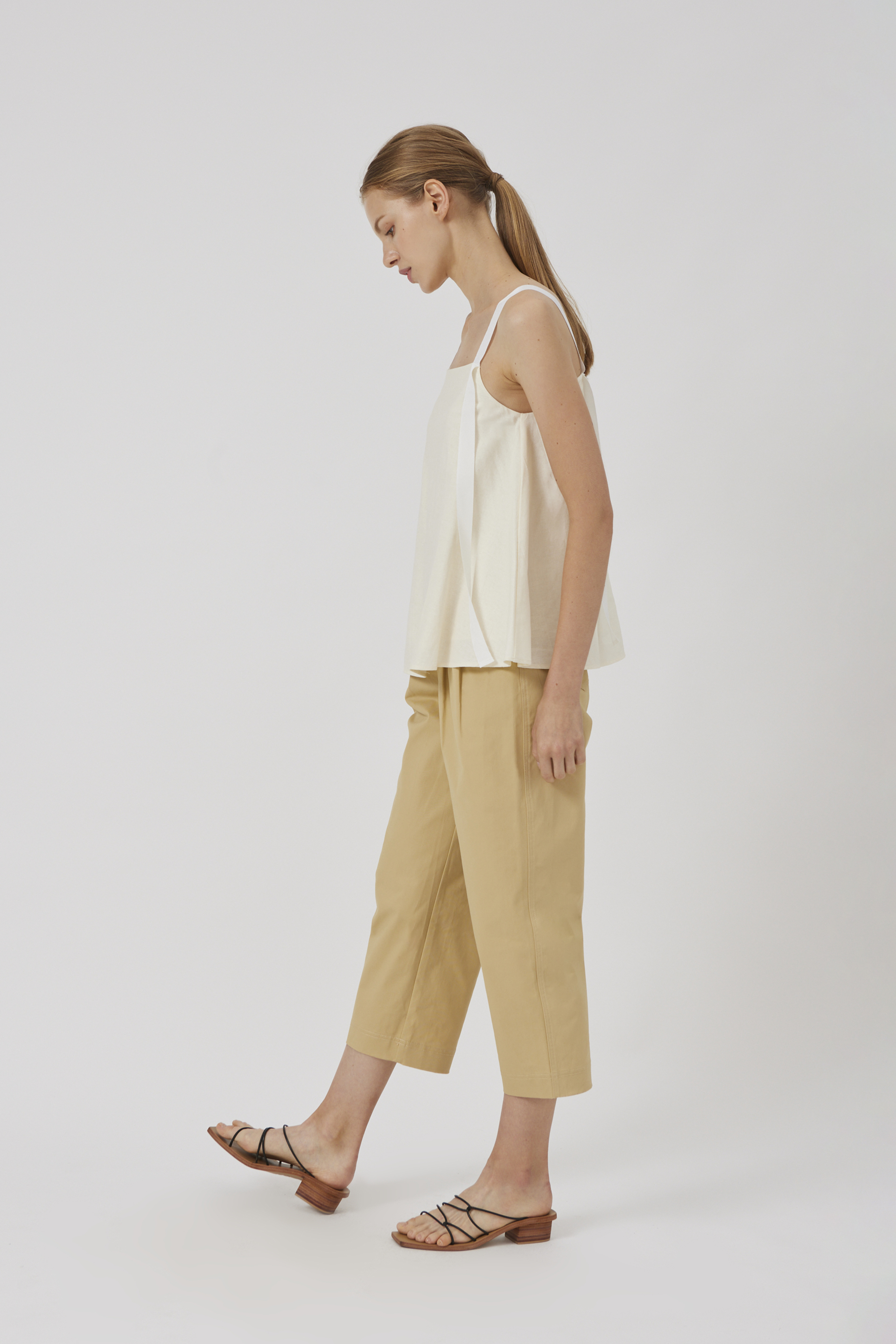 Ribbon Linen Top
