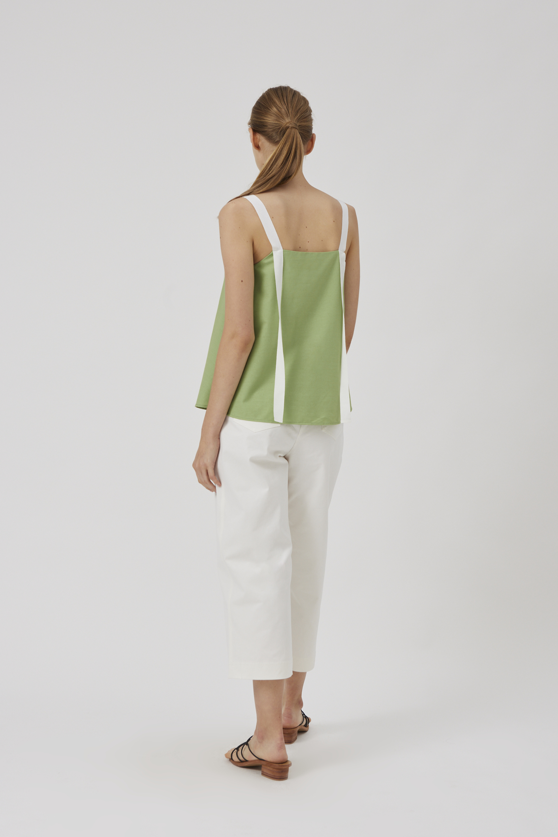 Ribbon Linen Top