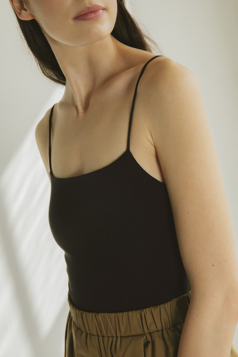 Organic Jersey Cami Bodysuit