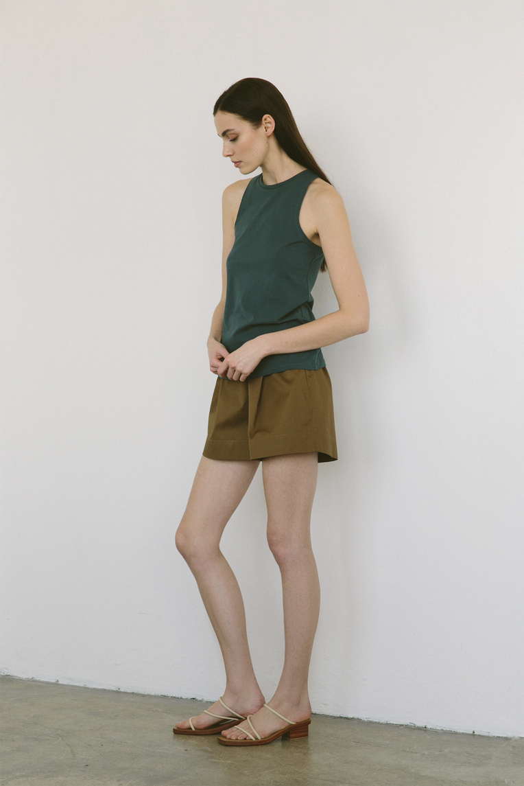 Organic Jersey Sleeveless Tank