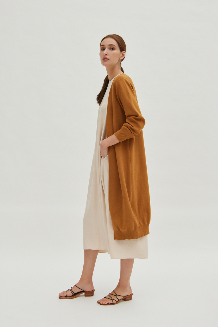 Longline Duster Knit Cardigan