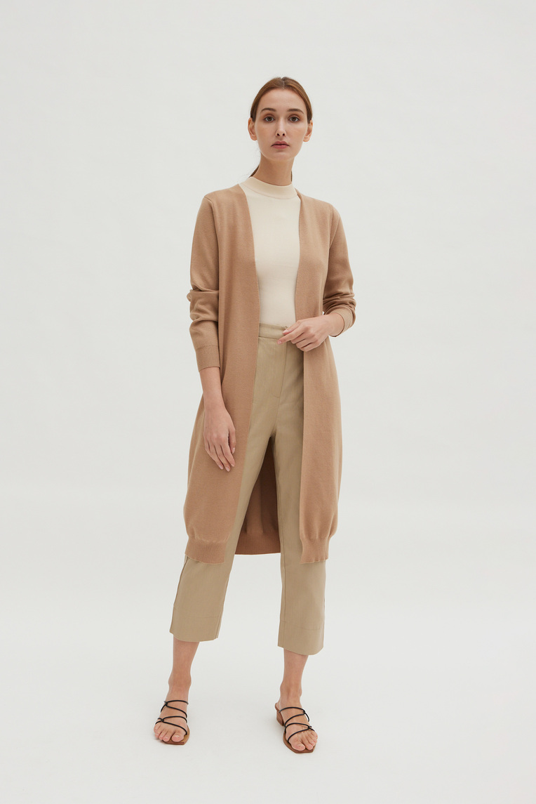 Longline Duster Knit Cardigan