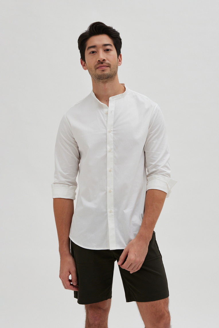 Stitch Pocket Cotton Shorts