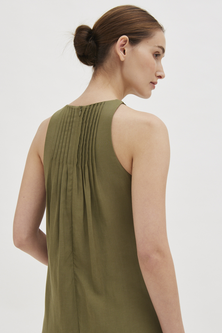 Viscose Pleated Jumpsuit