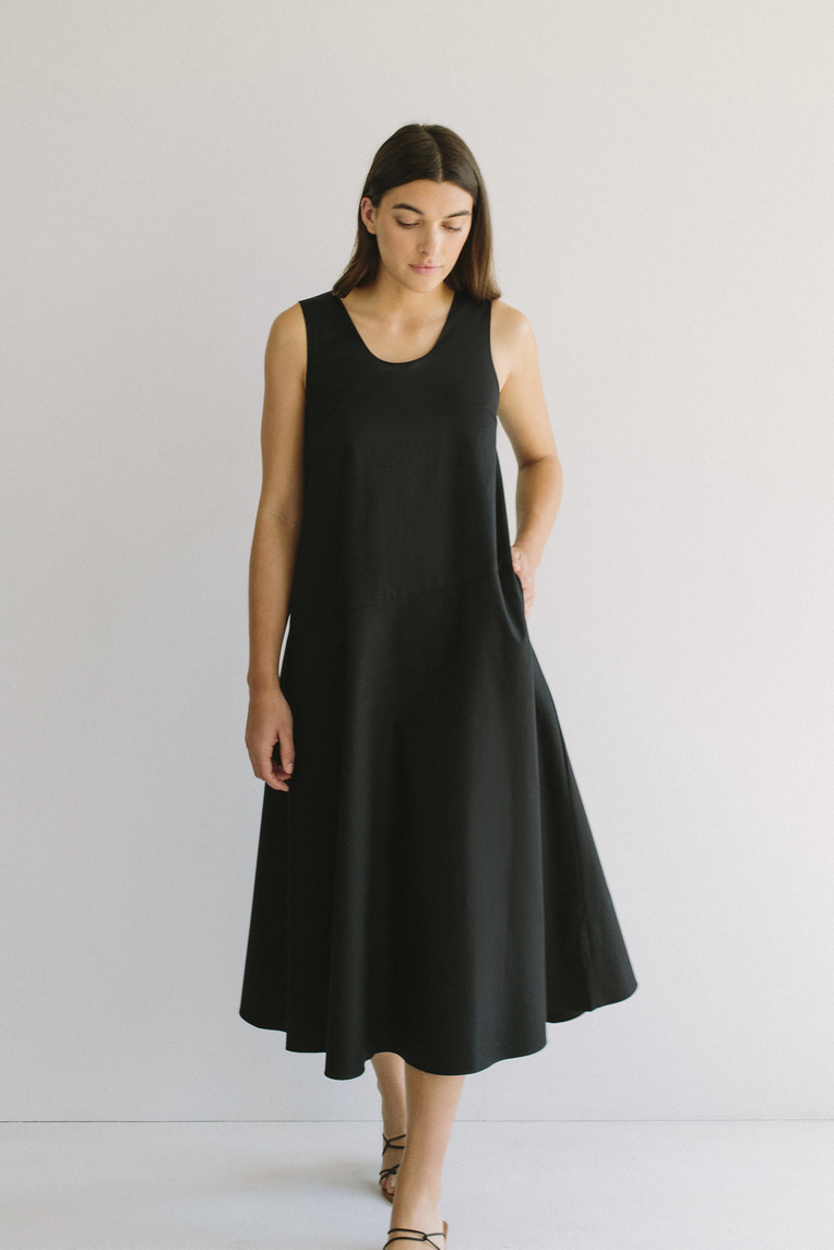 Organic Cotton Relaxed Maxi Dress