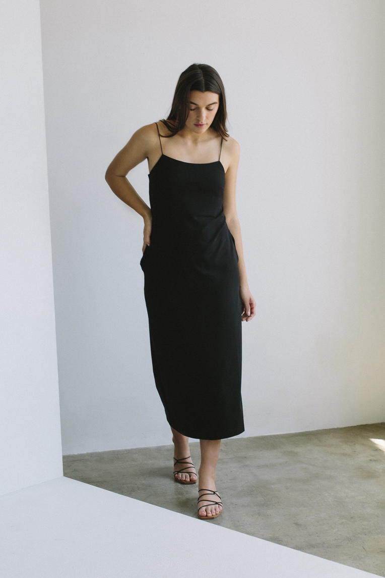Organic Jersey Slip Dress