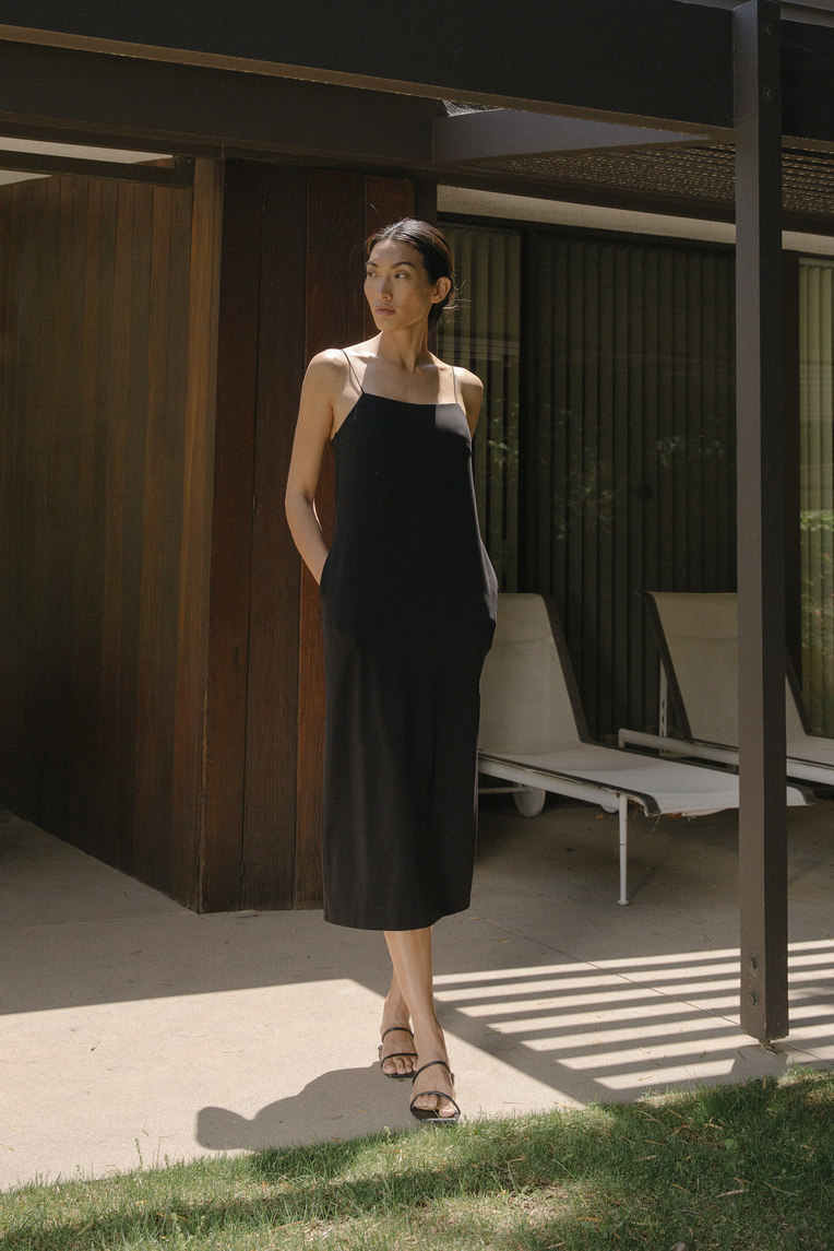 Organic Jersey Slip Dress