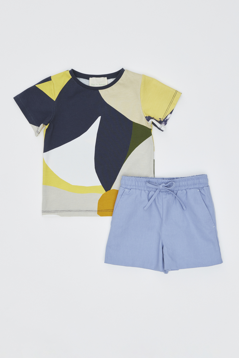 Linen Bermuda Shorts