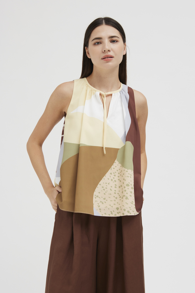 Al Fresco Gathered Tent Top