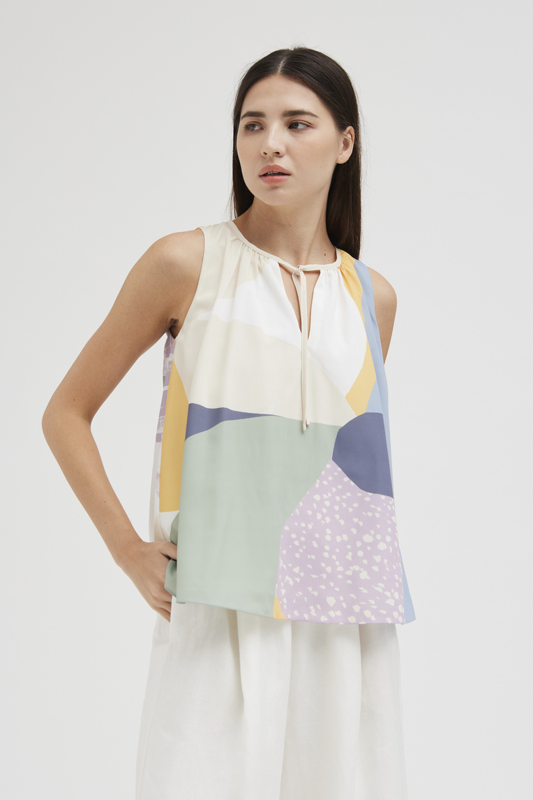 Al Fresco Gathered Tent Top