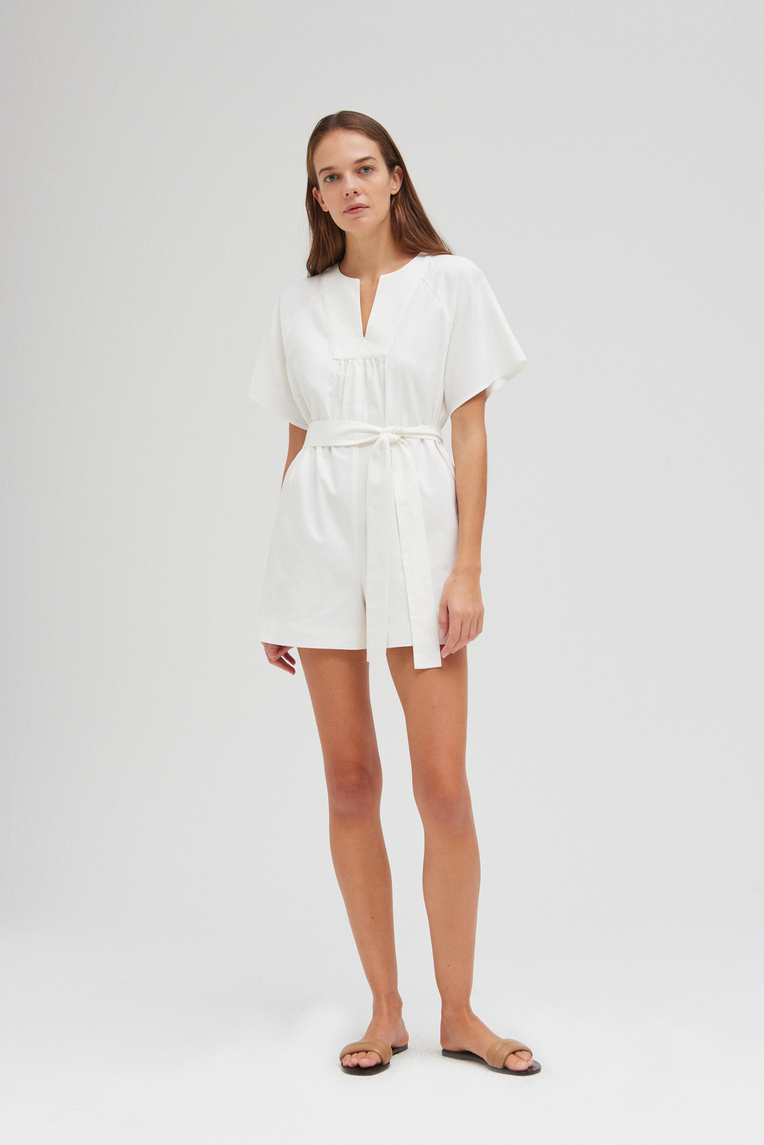 Viscose Boxy Romper