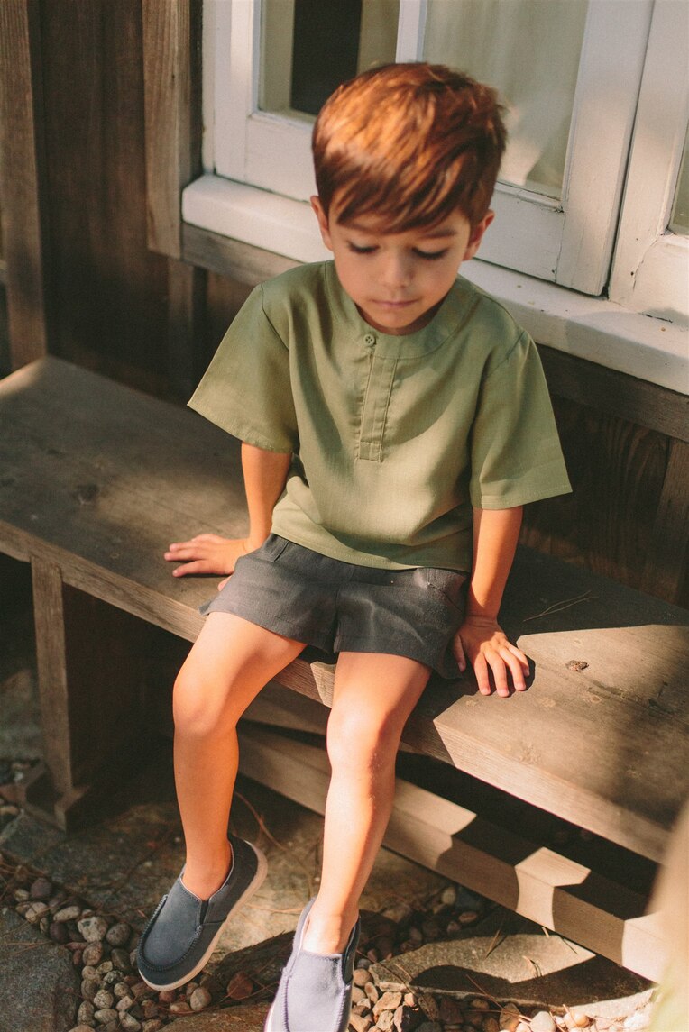 Viscose Round-Neck Top