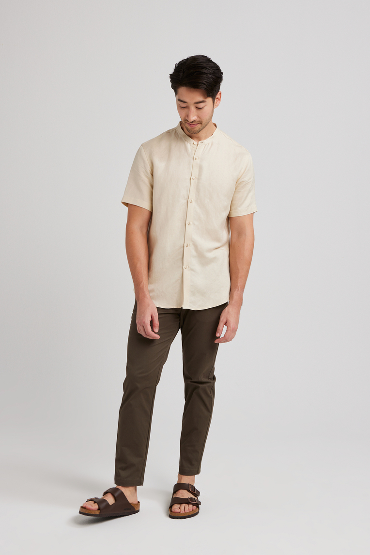 Slim Fit Cotton Chino Trousers 