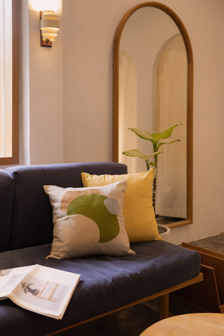 Embroidered Cushion Cover