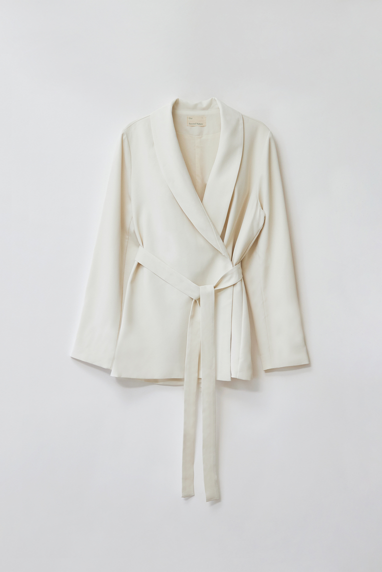 Belted Wrap Overshirt