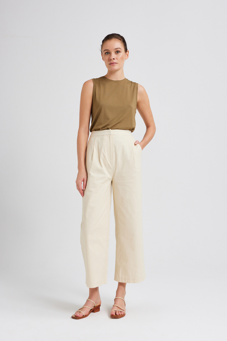 Jersey Round-Neck Tank