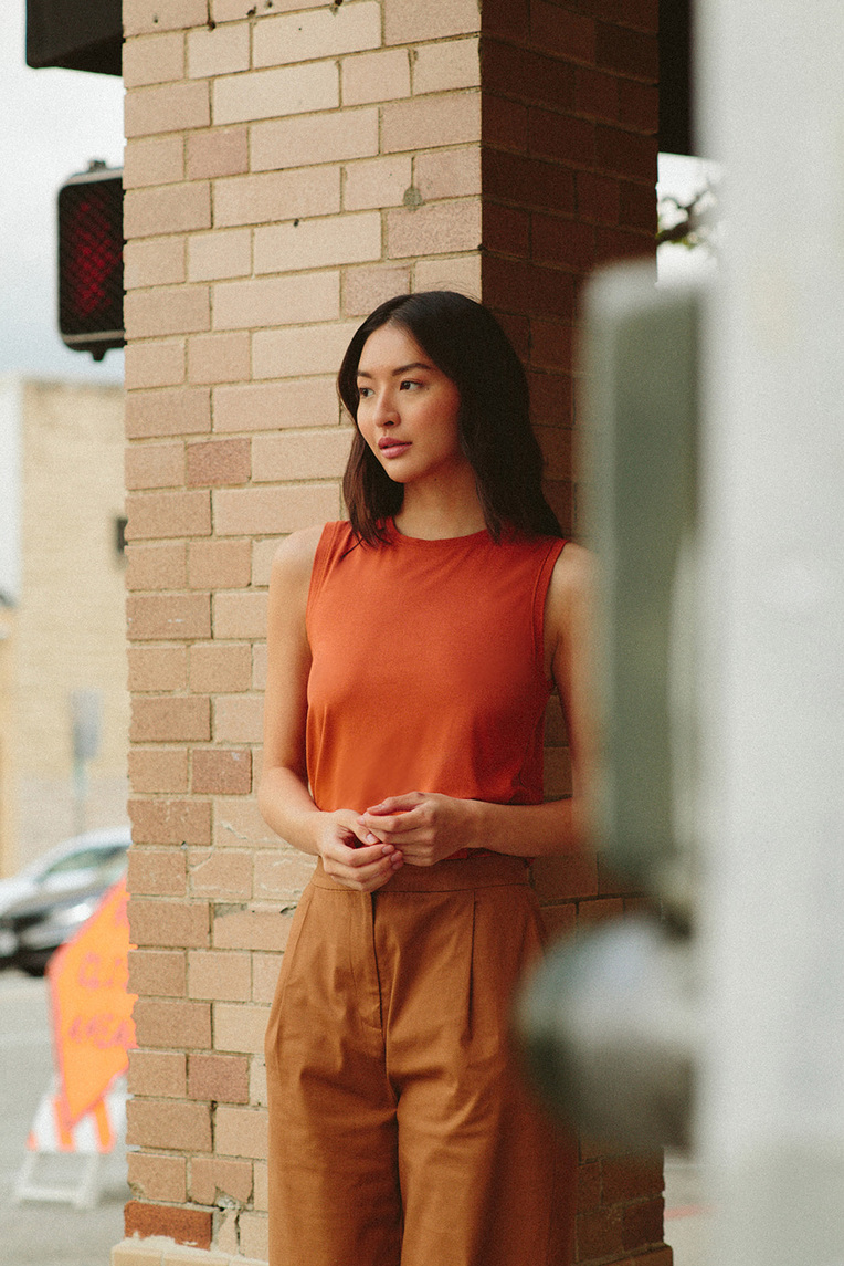 Jersey Round-Neck Tank