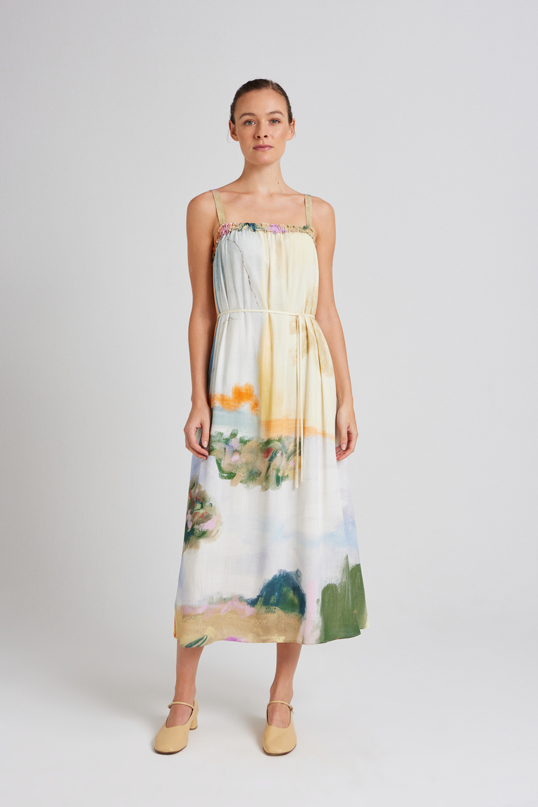 Soleil Rayon Tent Dress