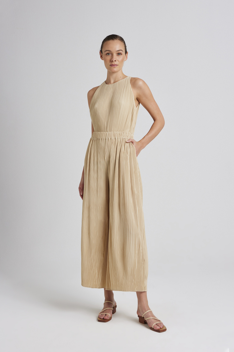 Relaxed Pleated Pants