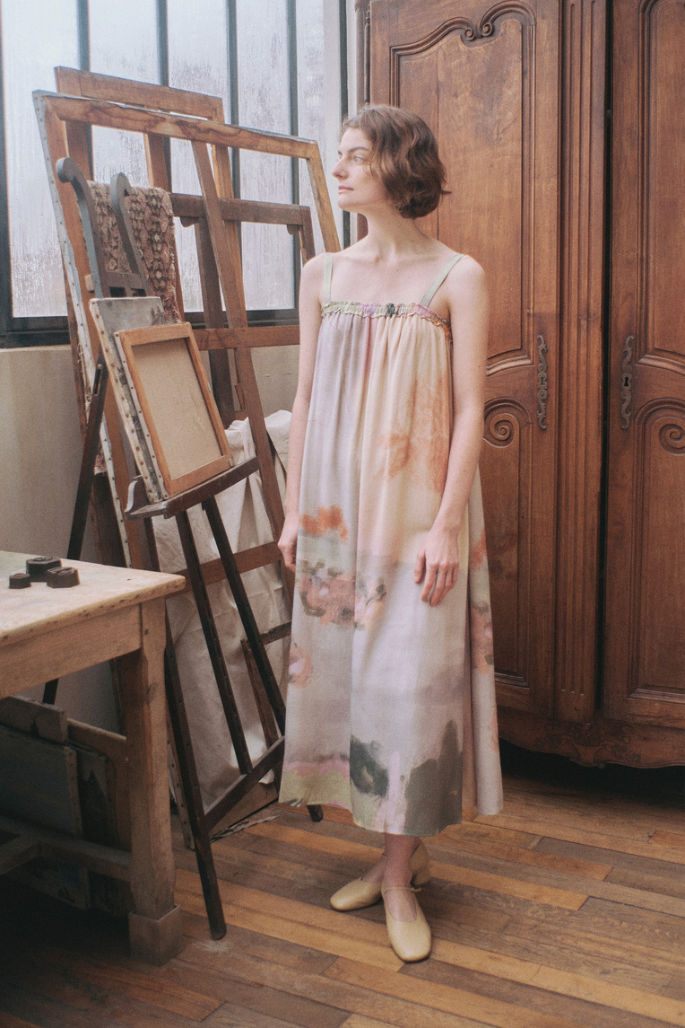 Soleil Rayon Tent Dress