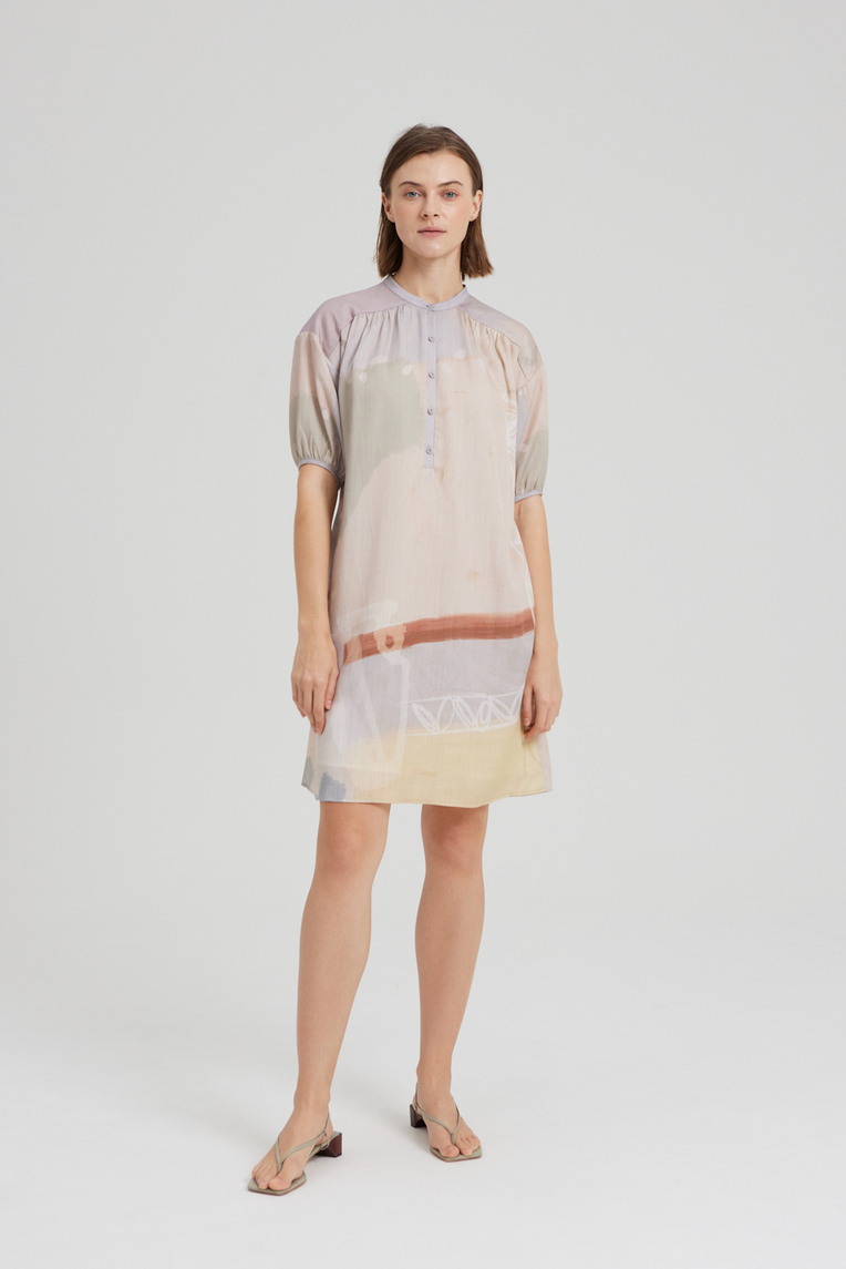 Estate Rayon Shift Dress