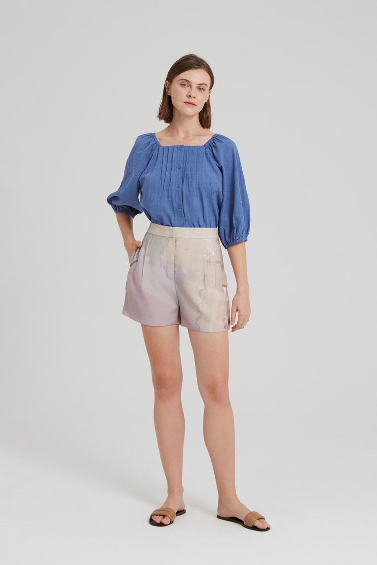 Estate High-Waisted Shorts