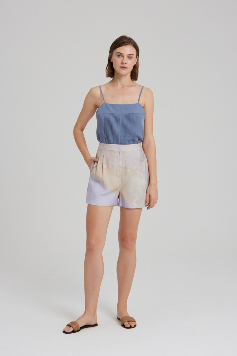 Lyocell Pintuck Cami Top